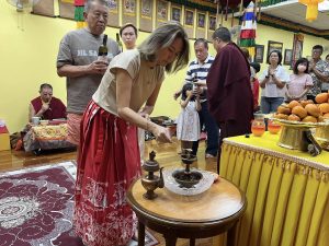 2024 灌顶法会 : 马头明王、金刚手菩萨、大鹏金翅鸟 — 2024 Auspicious Empowerment: Hayagriva, Vajrapani & Garuda